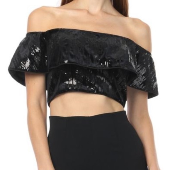 JayGodfrey sequins crop top - Picture 3 of 3